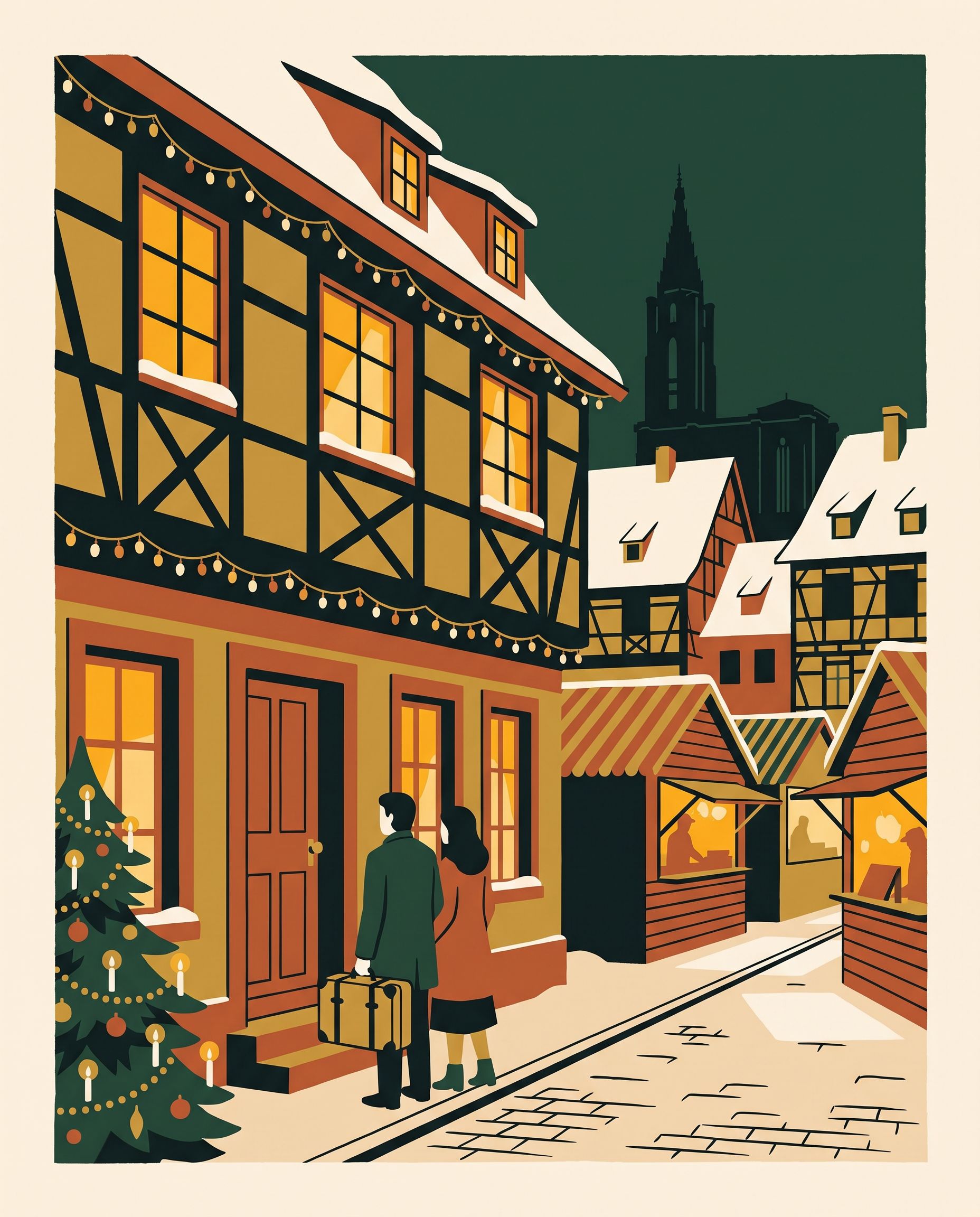 Quel hôtel pour le marché de Noël de Strasbourg : 11 adresses à pied du marché